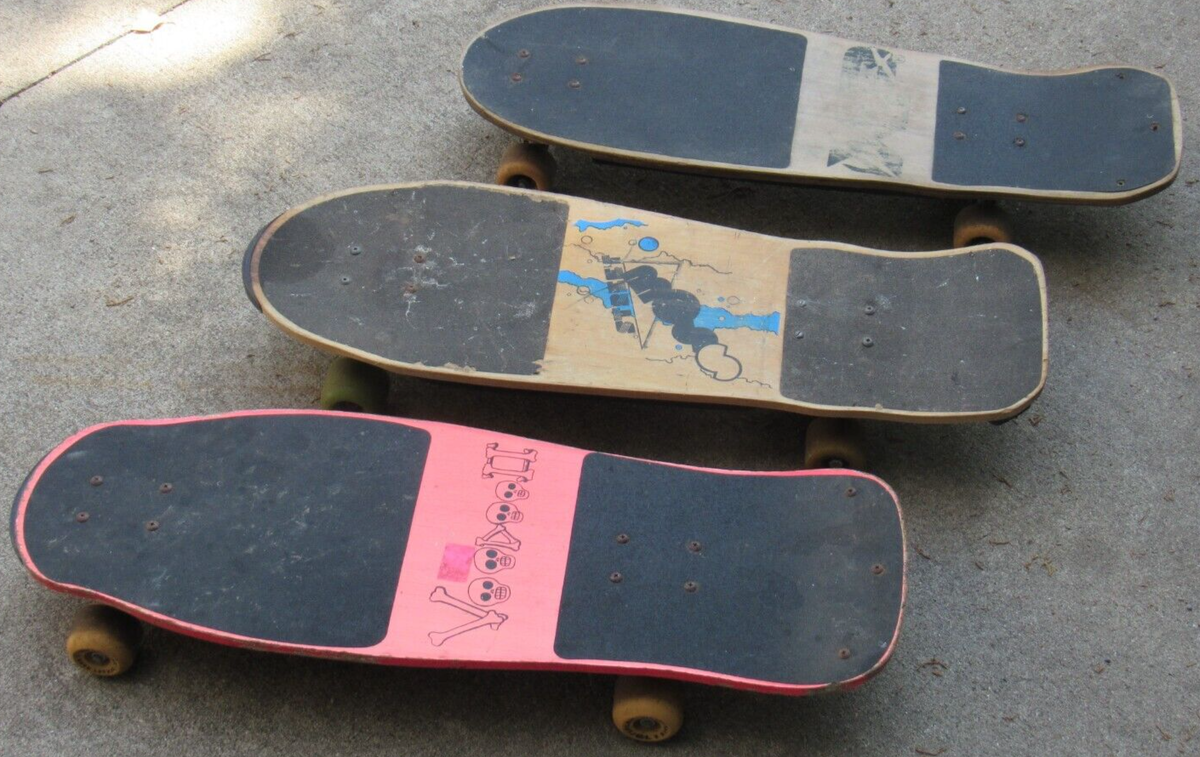 3 Skateboard LOT 1987 Dominion Street Boss Variflex Speed 3 Skateboard LOT 1987 Dominion Street Boss Variflex Speed