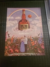Grand Marnier Liqueur Paradise Found Vintage Print Ad 1985 8x11 Great To Frame 