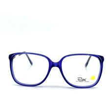 Vintage REM KIM VIOLET Eyeglasses Frames Purple Square plastic glasses 54-15-135