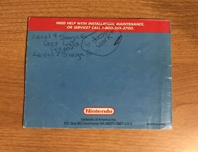 Kirby&rsquo;s Adventure - Nintendo NES - Instruction Manual Booklet Only