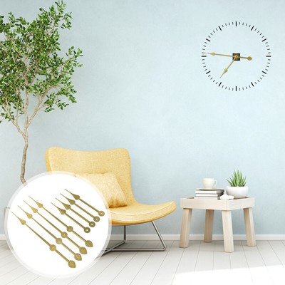  4 Pcs Digitaluhr Batterieuhr Wanduhr Mit Extra Langen Zeigern