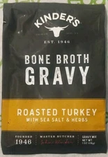 Kinder's Bone Broth Gravy Roasted Turkey With Sea Salt And Herbs 28g BB06/25 New