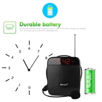 Boas Portable Voice Pa Amplifier Booster Mic Loudspeaker Microphone Mp3 Fm T8h7 Boas Portable Voice Pa Amplifier Booster Mic Loudspeaker Microphone Mp3 Fm T8h7