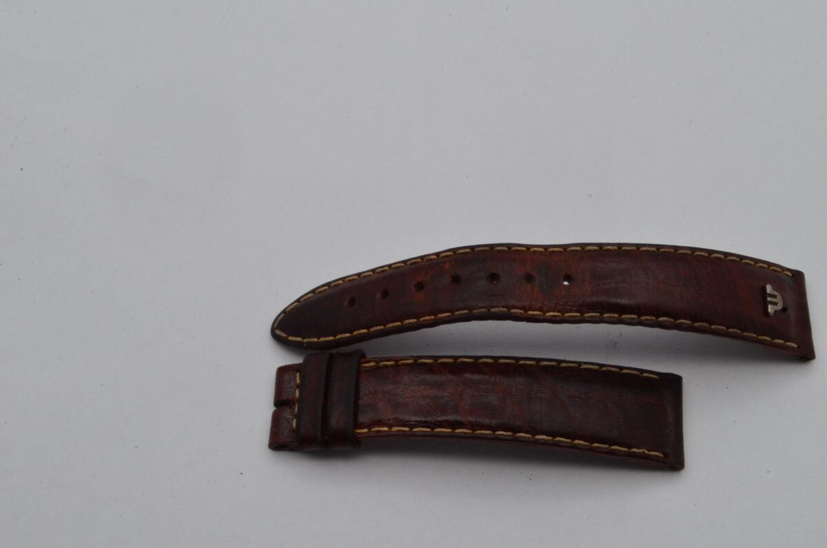 MAURICE LACROIX LEDER ARMBAND 18MM FÜR DORNSCHLIESSE 16MM BRAUN
