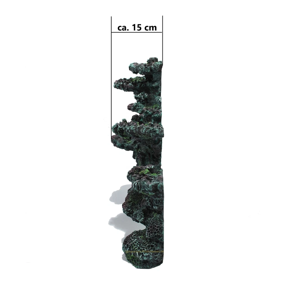 3D Riffgestein 59 x15 x45 cm,Aquarium Meerwasser Deko, Felsen,Stein Nachbildung  - Bild 3 von 4