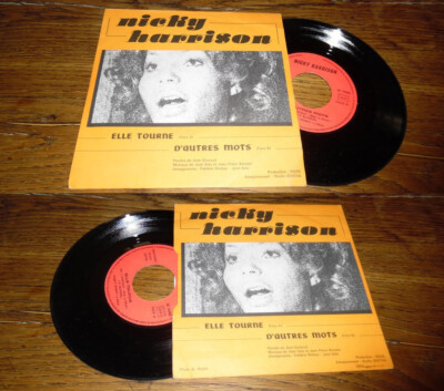 Nicky Harrison - Elle Tourne French PS 7' Pop Studio Sextan