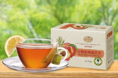 [Magnet] Organic Rooibos Tea with Peach 曼寧有機蜜桃國寶茶 2g x 20 bags - Picture 5 of 6