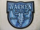 Wacken 2015 Logo Aufnäher Patch Judas Priest White Zombie Savatage Powerwolf