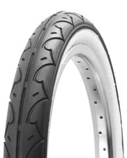 NEW WANDA Slick BIKE BICYCLE TIRE 16" x 1.75" Black White Wall Stroller Scooter