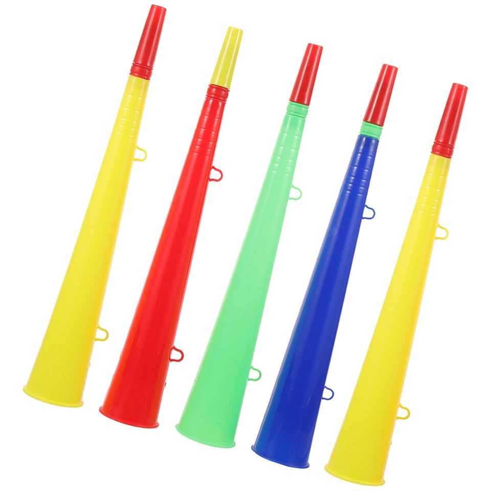 5pcs Funny Trumpet Props Stadium Football Game Horn Noisemakers Soccer