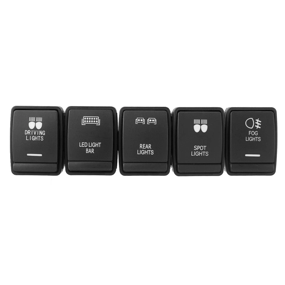 12V LED Push-Schalter Nebel Fahrlicht Bar Für Nissan Navara NP300 Pathfinder