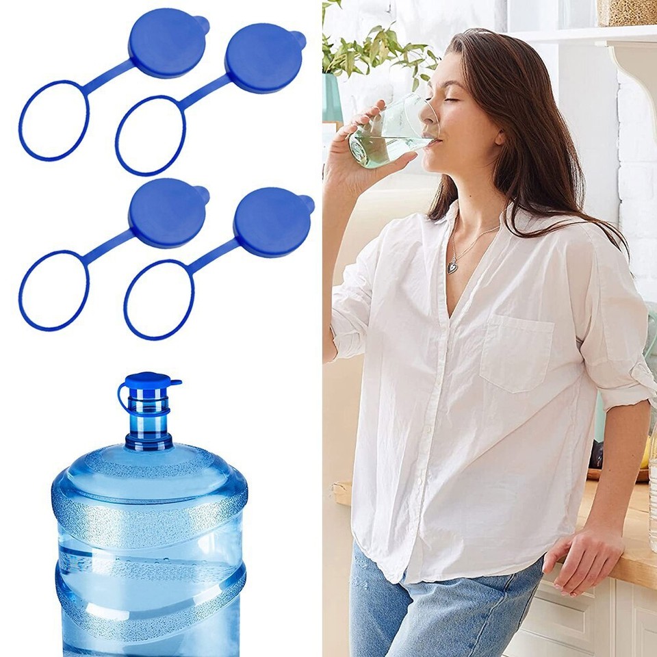 5Pack 5 Gallon Water Jug Reusable Cap NonSpill Water Bottle Caps