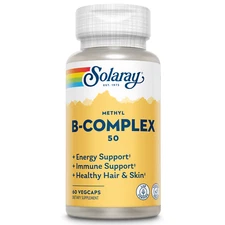 Solaray Methyl B-Complex 50 mg VCapsules, 60 Count