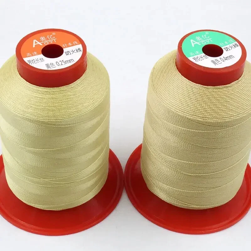 Temperature Aramid Filament Fireproof Thread Fiber Flame-retardant Sewing Thread - Image 4 of 4