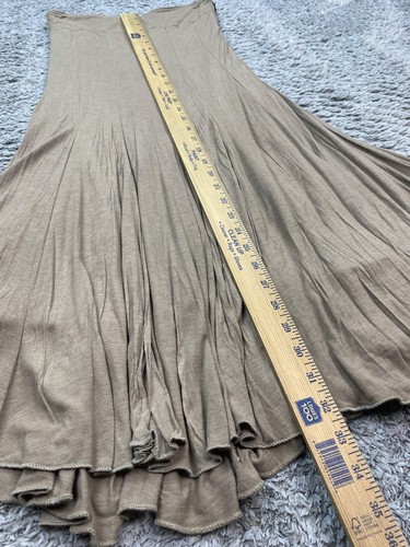 Jeff Gallano Rock Damen 1 braun Lurex Fit Flare Mandy Maxi Lagenlook Whimsigoth - Bild 8 von 10