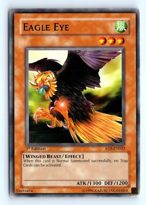 Yu-Gi-Uh Eagle Eye #RDS-EN022 Rise of Destiny tcg LP