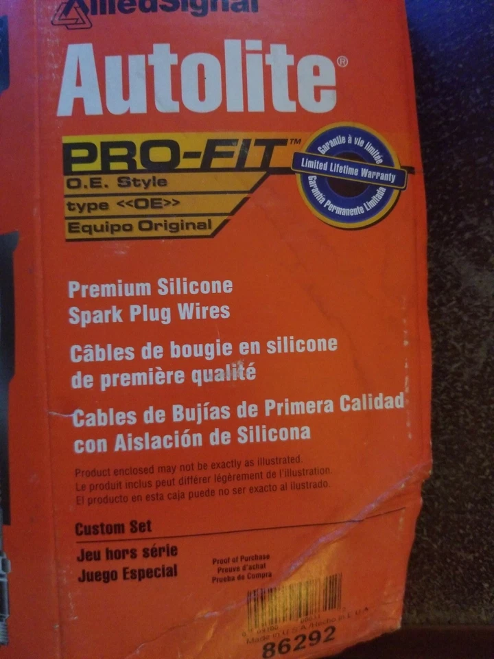 Juego de cables de bujías ACDelco GM equipo original 628M Foto 2 de 3