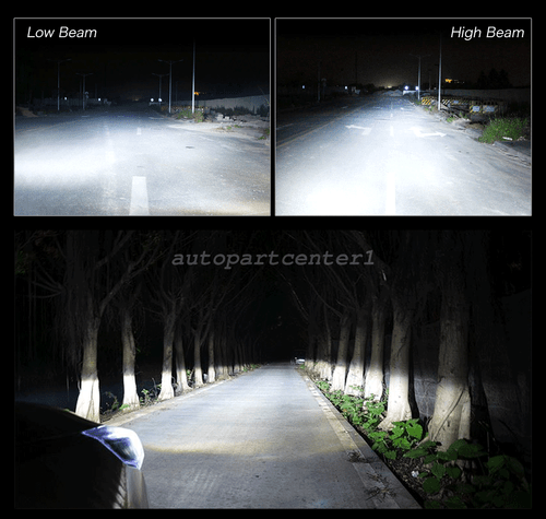 H7 Xenon White LED High/Low Beam Headlight Bulbs 2Pc For BMW E90 F30 328i 330i - Picture 9 of 13