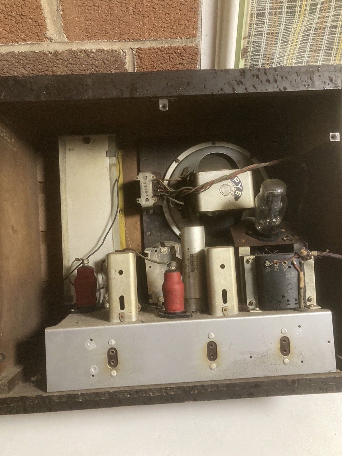 Vintage Pye Valve Radio eBay