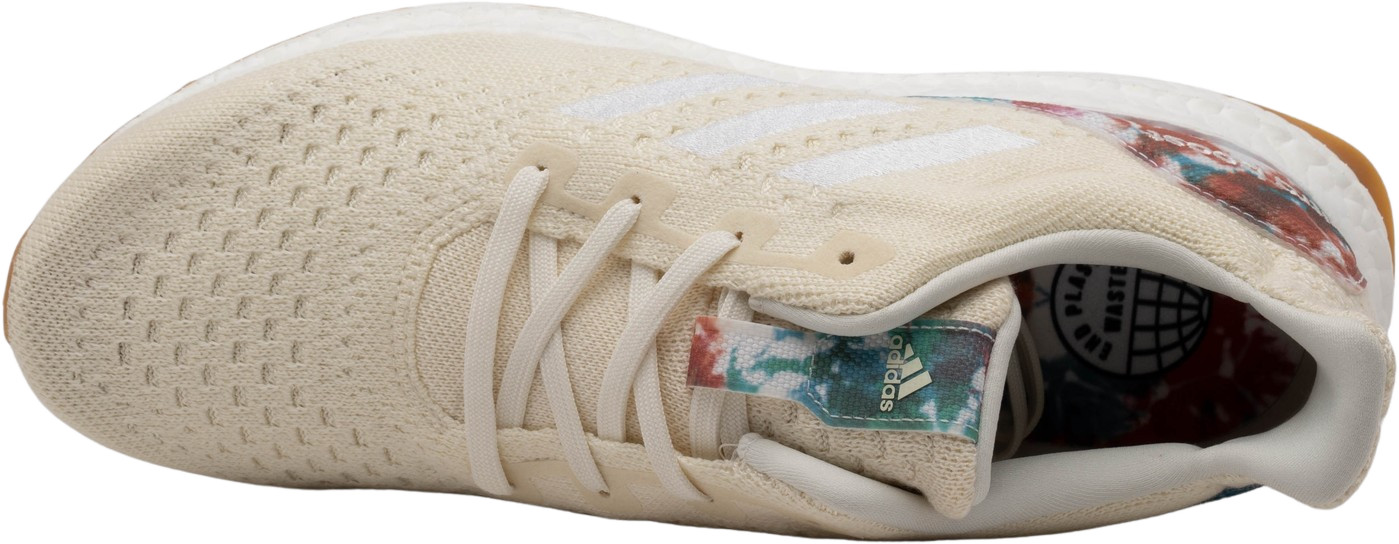 adidas gazelle silver green womens adidas Originals White & Green Ultraboost 22 Sneakers main image 0