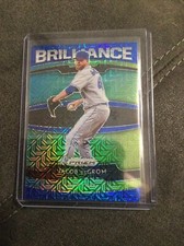 2020 Panini Brilliance Prizm MLB Jacob Degrom B-1 near mint or better 28/175