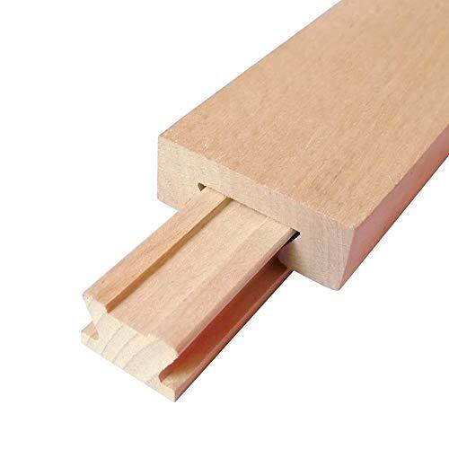 17-3/4 Inches Classic Wood Center Guide Track
