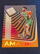 2020-21 Illusions - Jayson Tatum Amazing #15 - Orange Acetate - Celtics