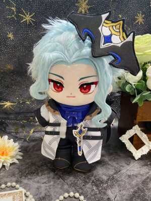 Action Figure Dress-up Doll Genshin Impact II Dottore Cosplay Costume Plush Toy