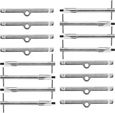 Chrome T-bar 4-14 Tall Valve Cover Bolts Hold Down Kit For Chevy Sbc 283-350