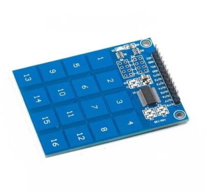 TTP229 Kapazitiver Schalter Berühren Sensormodul Touch 16-Kanal für Arduino