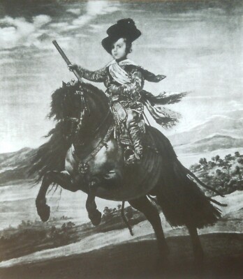 PRINCE BALTASAR CARLOS, Balthasar Charles, Vintage Magic Lantern Glass Slide
