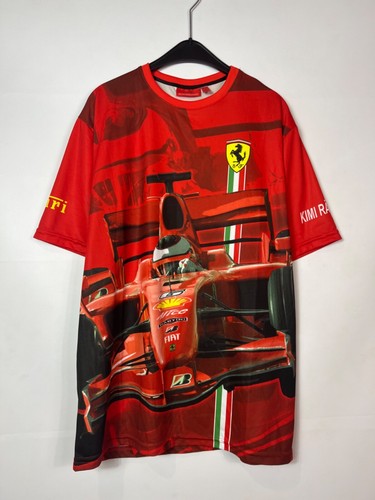 Ferrari Formula Uno F1 Official Licensed Product Tshirt Racing Tee