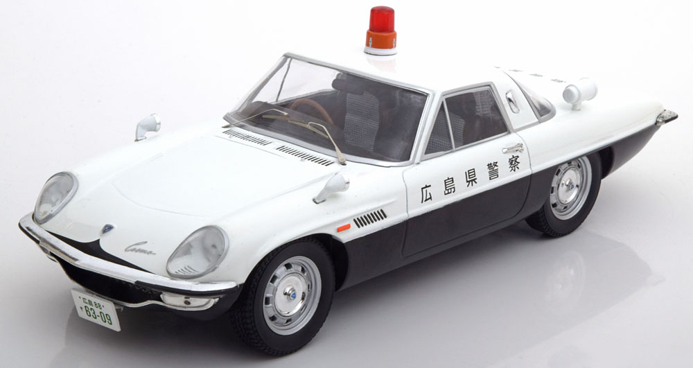 Triple 9 Mazda Cosmo Sport policía Japón en escala 1/18 Nueva Versión Triple 9 Mazda Cosmo Sport policía Japón en escala 1/18 Nueva Versión