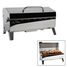 KUUMA STOW N' GO 160 GAS GRILL 13000 BTU W/ REGULATOR THERMO