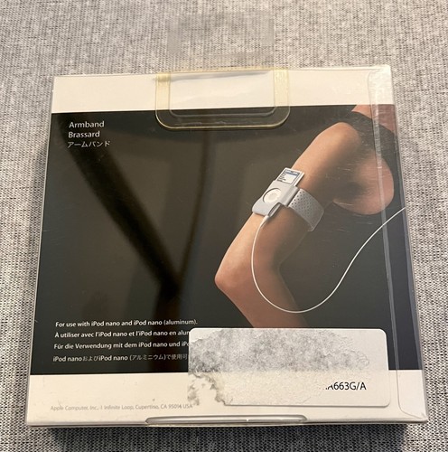 Genuine Apple iPod Nano MA663G/A Grey Armband New Sealed 2006 - Picture 2 of 3