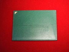 Rolex-Made Card Holder for Guarantee Manual  Worldwide Booklet   OEM