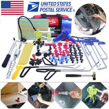119pcs Paintless Hail Remover Repair Kit Car Body Dent Puller Bridge Lifter Tool