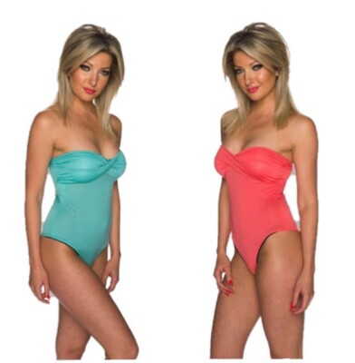 Body Trägerlos Bodysuit Bodyformer Shaper Bodytop Unterhemd ohne Bügel 34-36