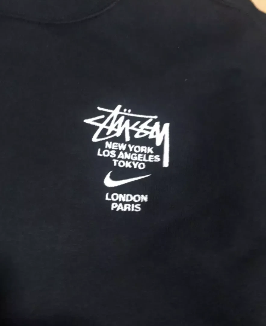 Nike x Stussy International Crewneck Sweatshirt Black S/S 21