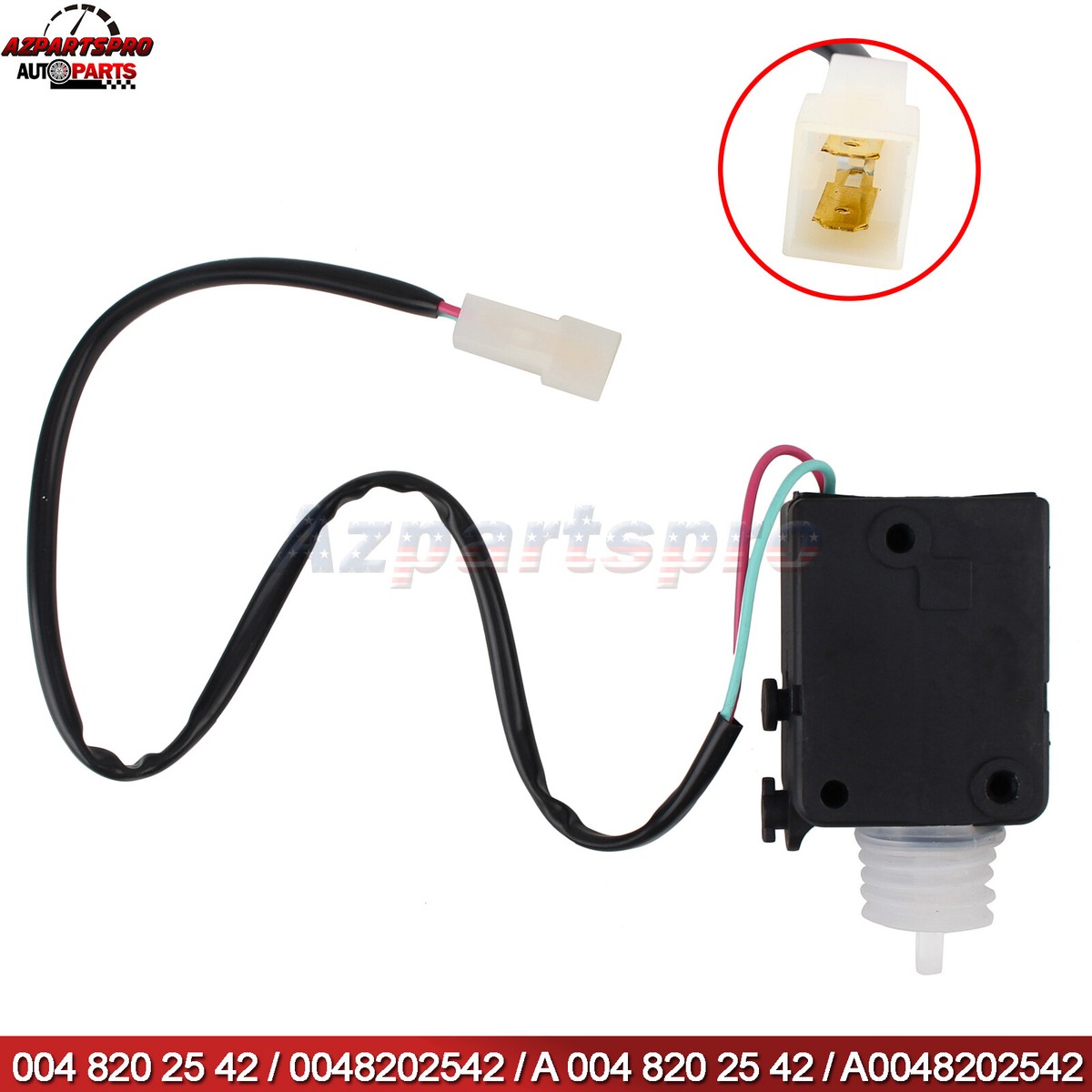 アクマイトン　CODE:L-004 A 004 820 25 42 Door Lock Actuator 004 820 25 42 For Mercedes-Benz