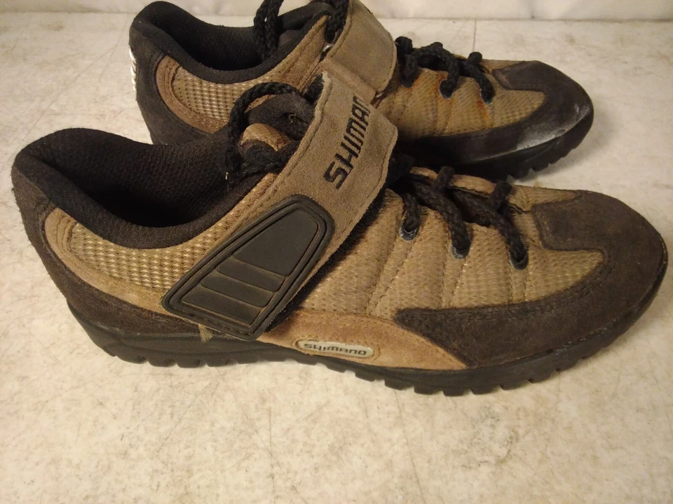 Shimano SH-M038W Mens Size 7 US 40 EUR Cycling Mountain Bike Shoes Bronze - Image 2 of 4