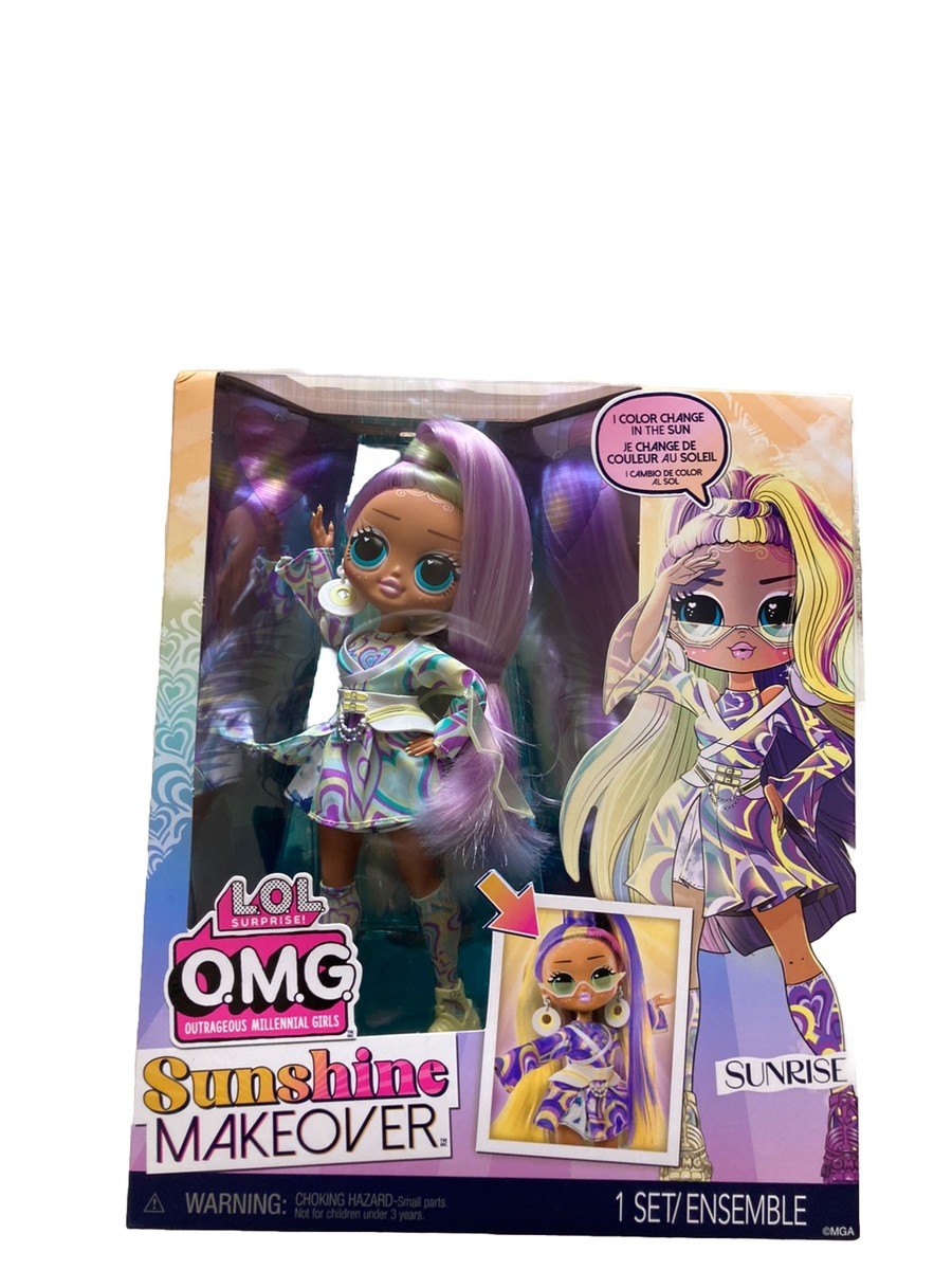 LOL Surprise OMG Sunshine Makeover Sunrise Color Changing Fashion Doll NEW  3+