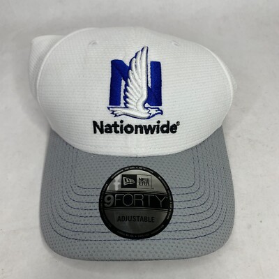 Dale Earnhardt Hat Adult One Size White Nationwide Insurance