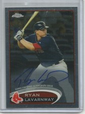 Ryan Lavarnway 2012 Topps Chrome Autograph