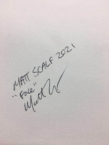 Matt Scalf 18x24 Face Abstract Street Art Graffiti ORIGINAL PAINTING Pop Modern - Picture 2 of 3