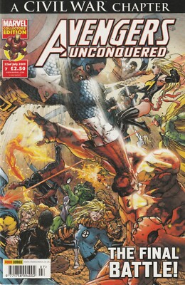 AVENGERS UNCONQUERED # 7 : PANINI COMICS : 2009 : vf-(7.5)  .