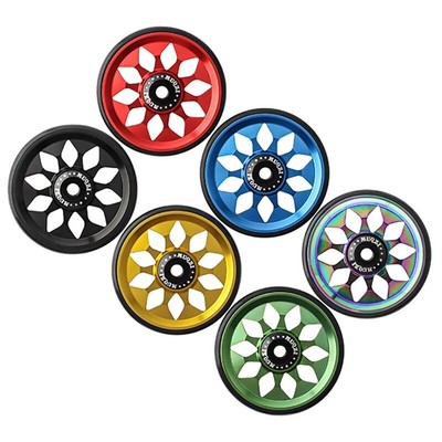Folding Auxiliary Wheel Scroll Wheel Booster Assistor Roller Easy Wheel