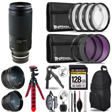 Tamron 70-300mm f/4.5-6.3 Di III RXD Lens Z 3 lens Tripod Backpack -128GB