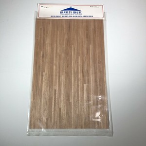 Details About Dollhouse Miniature 1 12 Dark Walnut Wood Flooring Sheet By Handley House
