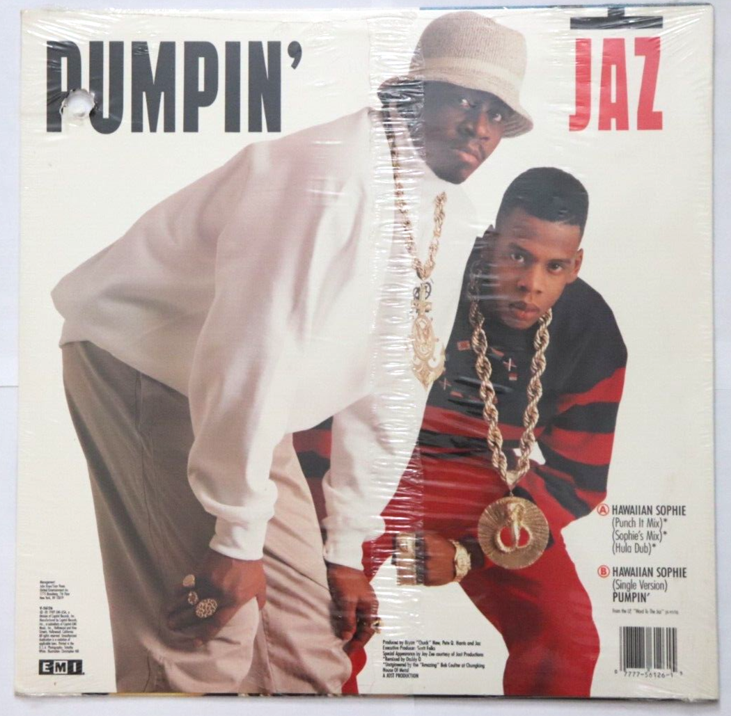 NEW! RARE JAZ Hawaiian Sophie PUMPIN' 1989 Vinyl Record Young JAY
